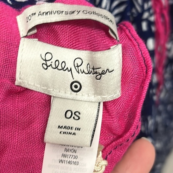 Lilly Pulitzer for Target 2015 Upstream Scarf - Rare Collectible Piece - Picture 10 of 16